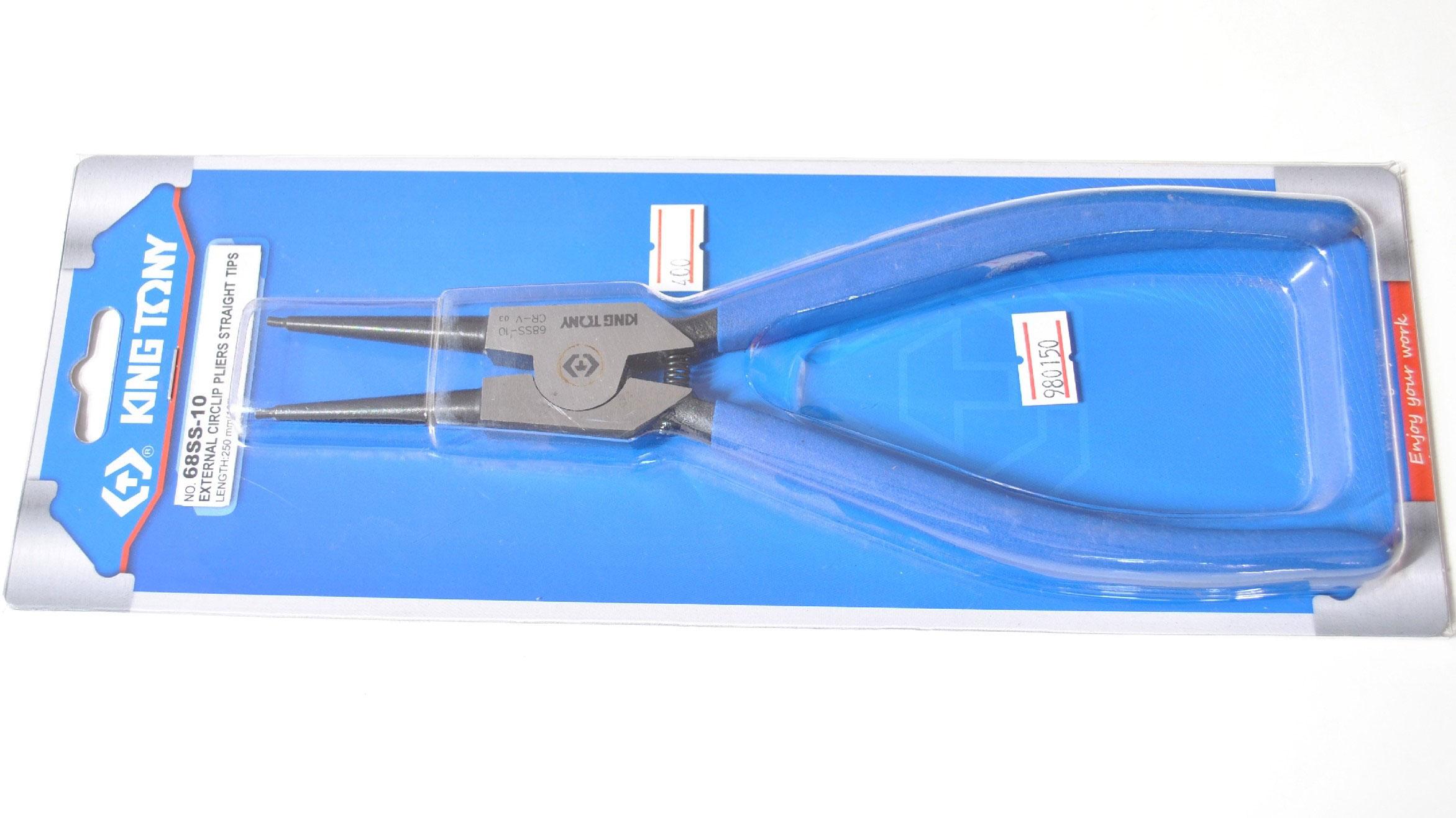 Kìm mở phe ngoài mũi thẳng Kingtony 68SS-10 (10 inch)