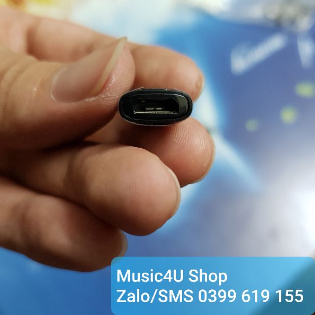 Cổng chuyển Samsung Micro USB sang Type C [Music4U]