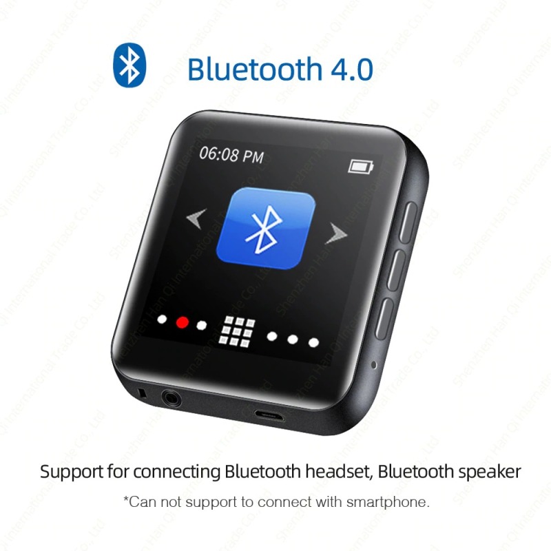 Máy nghe nhạc MP3/Lossless RUIZU M4 full cảm ứng Bluetooth [4GB, 8GB]