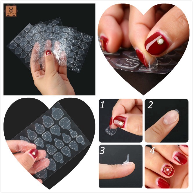 Keo Dán Móng 2 Mặt Silicon Tiện Lợi - Mini Nails