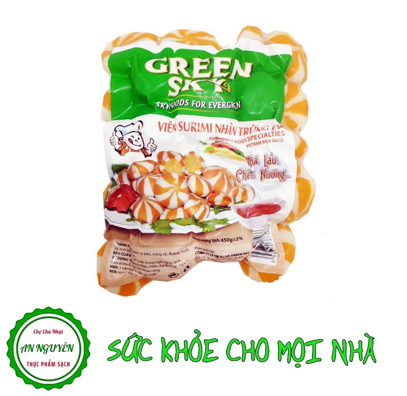 Viên Thả Lẩu Surimi Nhân Trứng Cá (Chỉ nhận giao hàng tại Hà Nội)