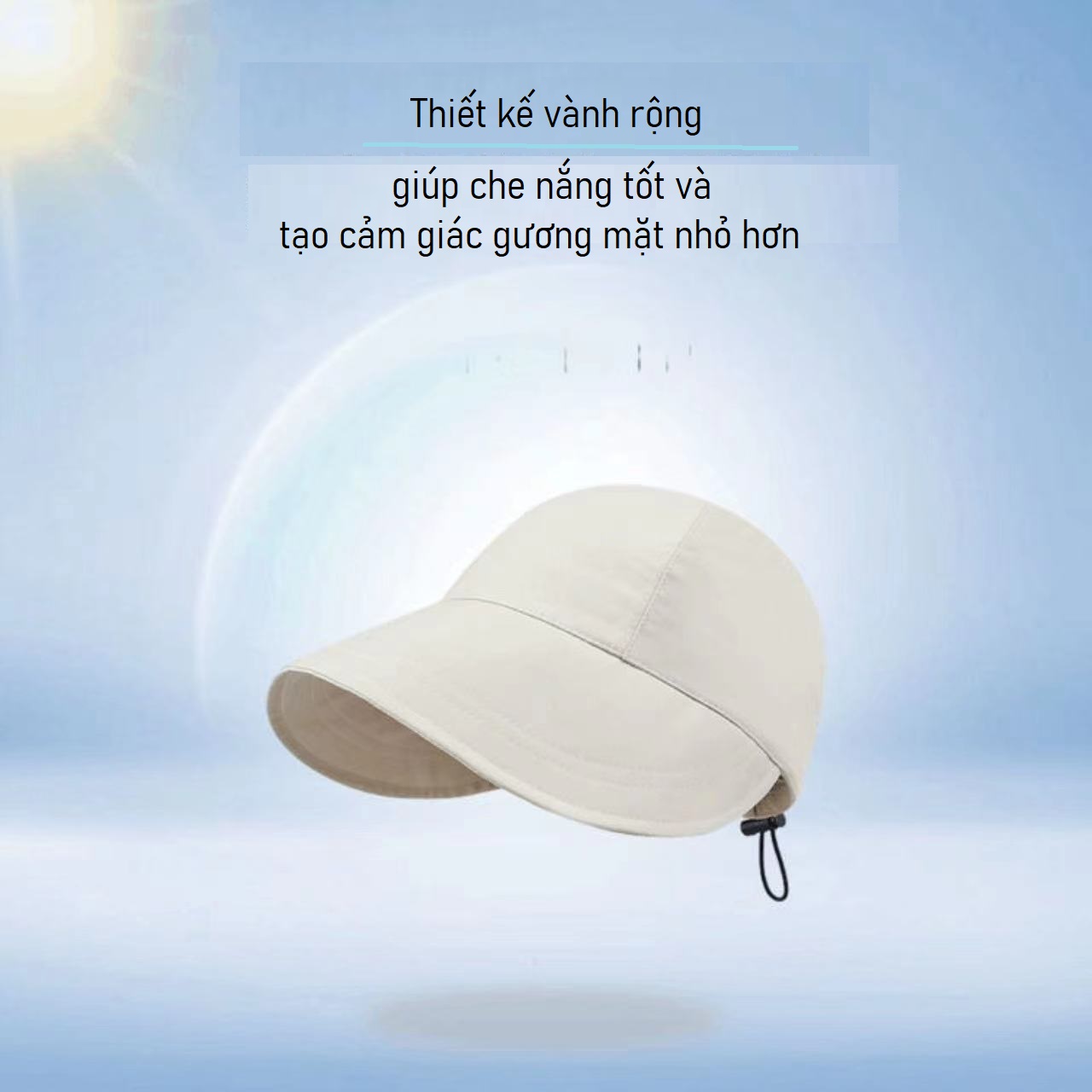 [HCM] Nón Chống Nắng Vành Rộng Thời Trang, Nón Bóng Chày, Có Dây Điều Chỉnh Vừa Đầu, Mỏng Nhẹ Thoáng Khí, Giặt Nhanh Khô, Chống Nắng Tốt -SOHANEI FAM