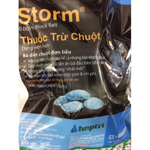 Thuốc diệt chuột dạng viên Storm