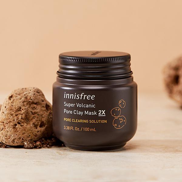 [HCM]Mặt Nạ Tro Núi Lửa Innisfree Super Volcanic Pore Clay Mask 2X