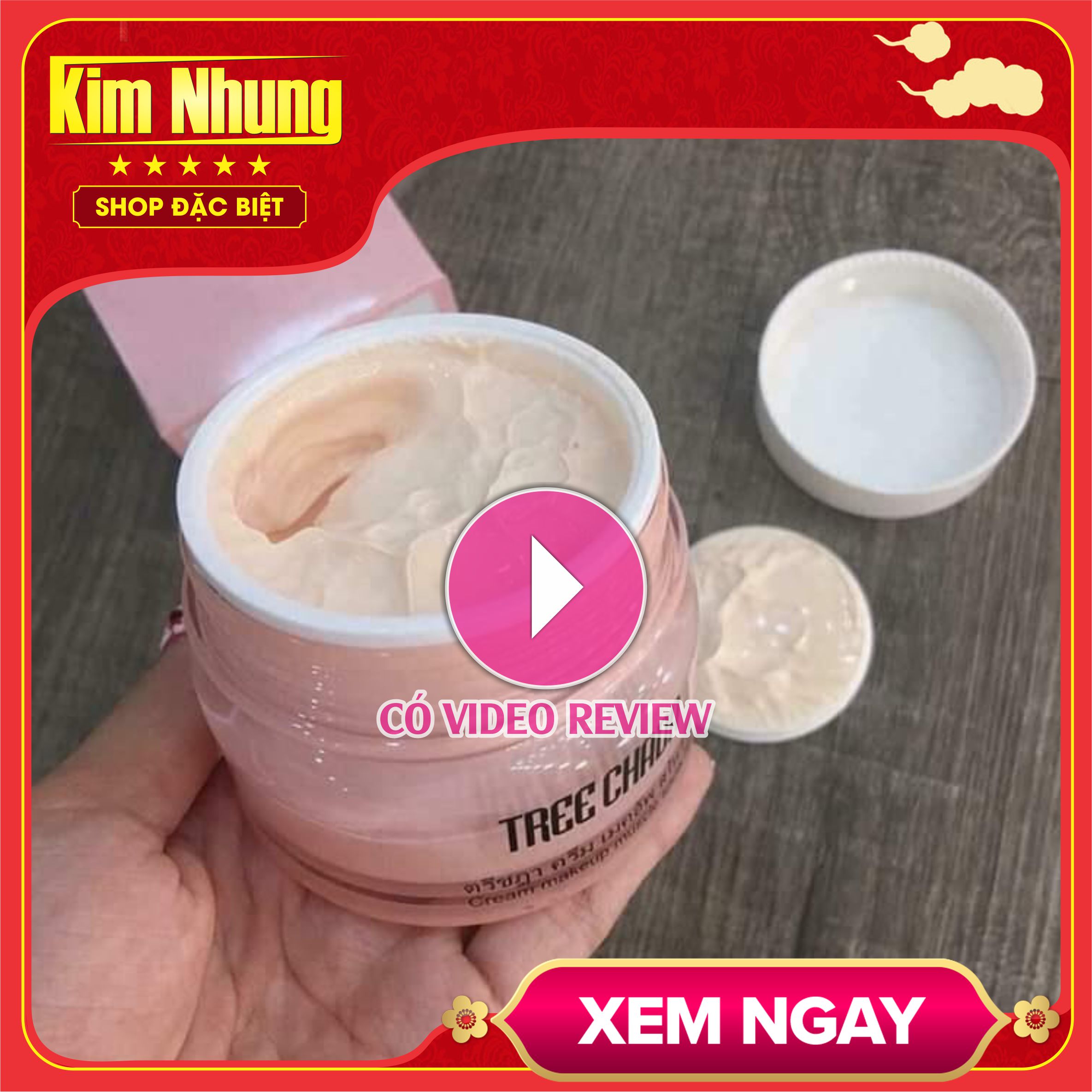 [HÀNG THÁI LAN] Kem Make Up Thần Thánh Tree Chada