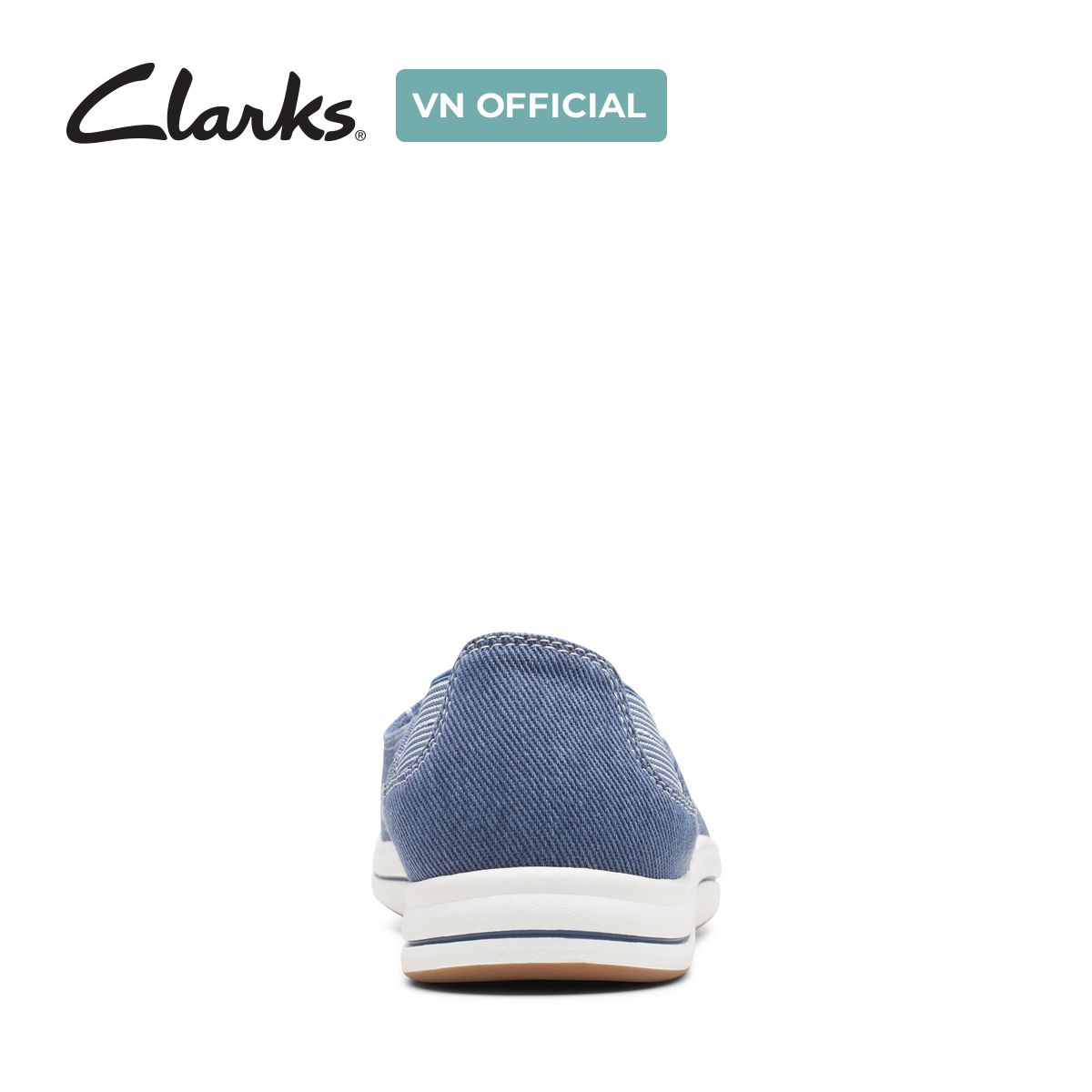 Giày Lười Vải Nữ Clarks - Brinkley Skip