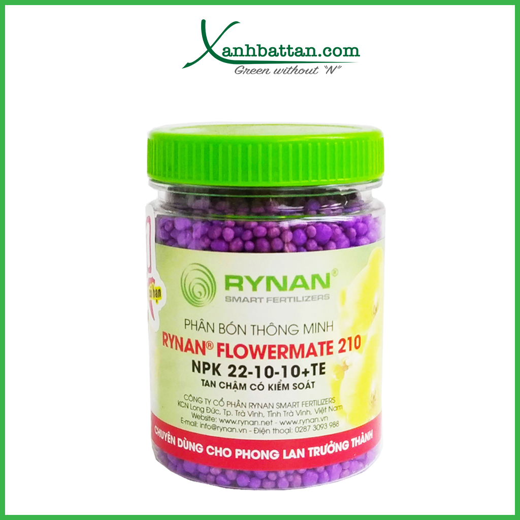 Phân Tan Chậm Cho Lan Rynan Flowermate 210 Dạng Thông Minh