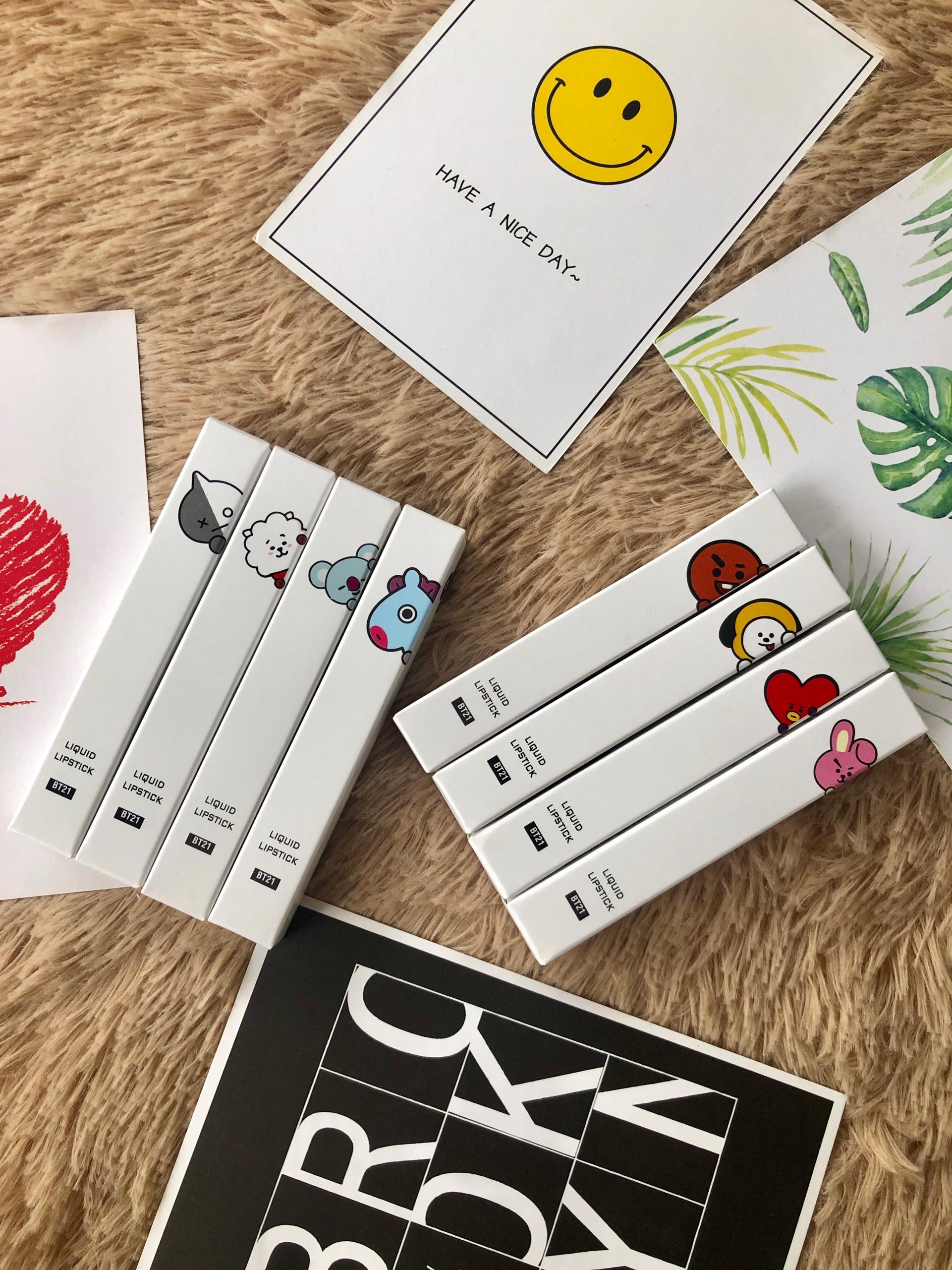 Son BT 21 BTS Van Handmade dễ thương hàng chất lượng