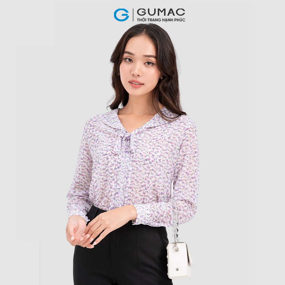 Áo kiểu bâu thủy thủ thời trang GUMAC LA1104