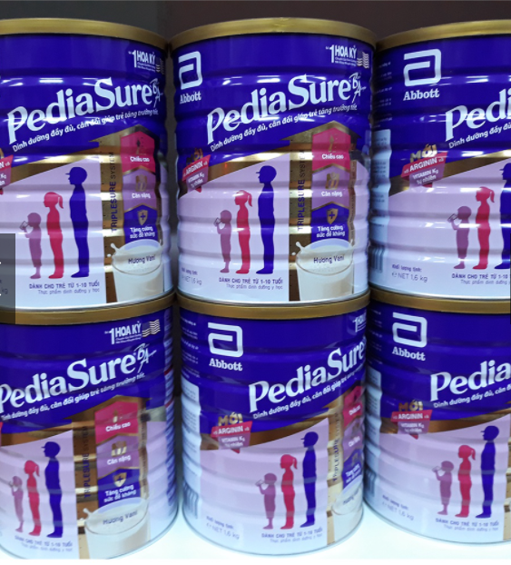 Sữa bột Pediasure 1.6kg/lon Date 2023