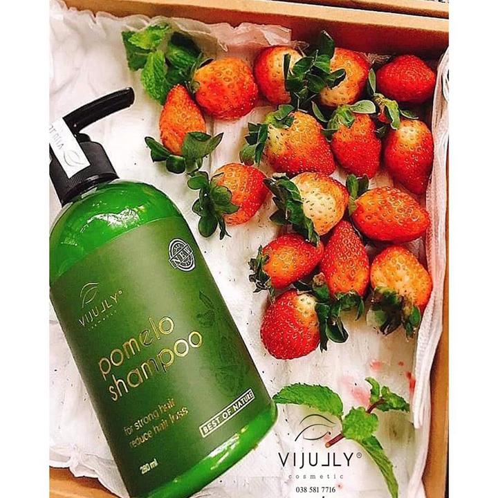 [HCM][FREESHIP] Dầu gội bưởi Vijully Shampoo Pomelo 280ml cao cấp 2021