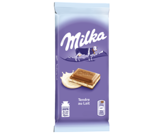Socola nhân sữa 100g - Chocolate Milka Tendre au lait thumbnail