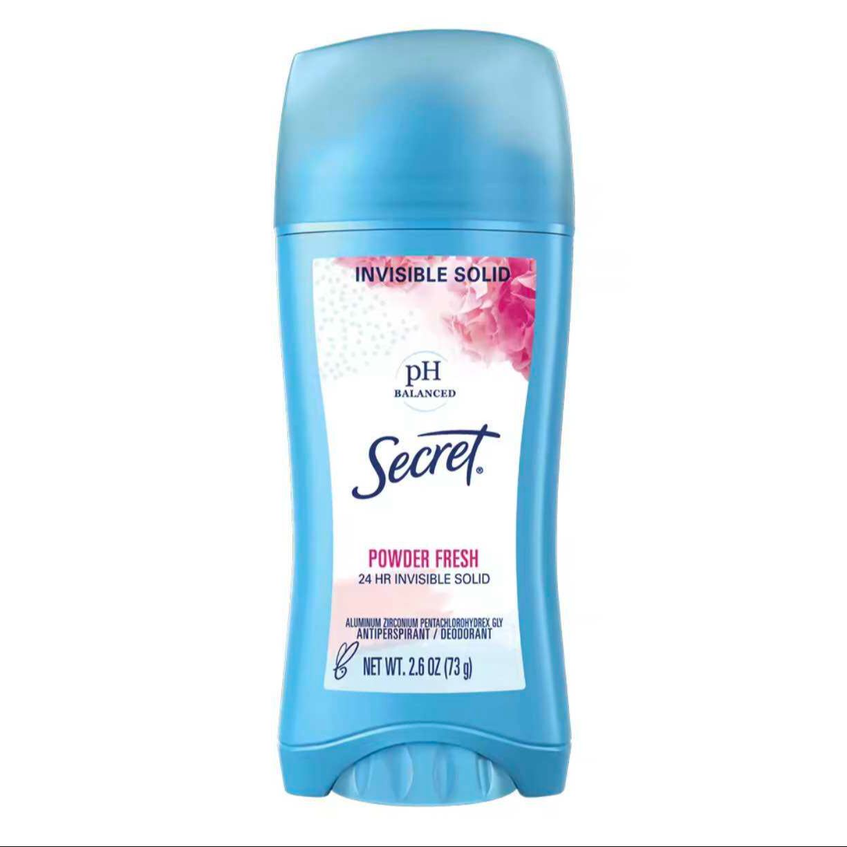 Lăn Sáp Khử Mùi Secret cho phái Nữ Powder Fresh (hàng nhập Mỹ)- Invisible Solid - 73g