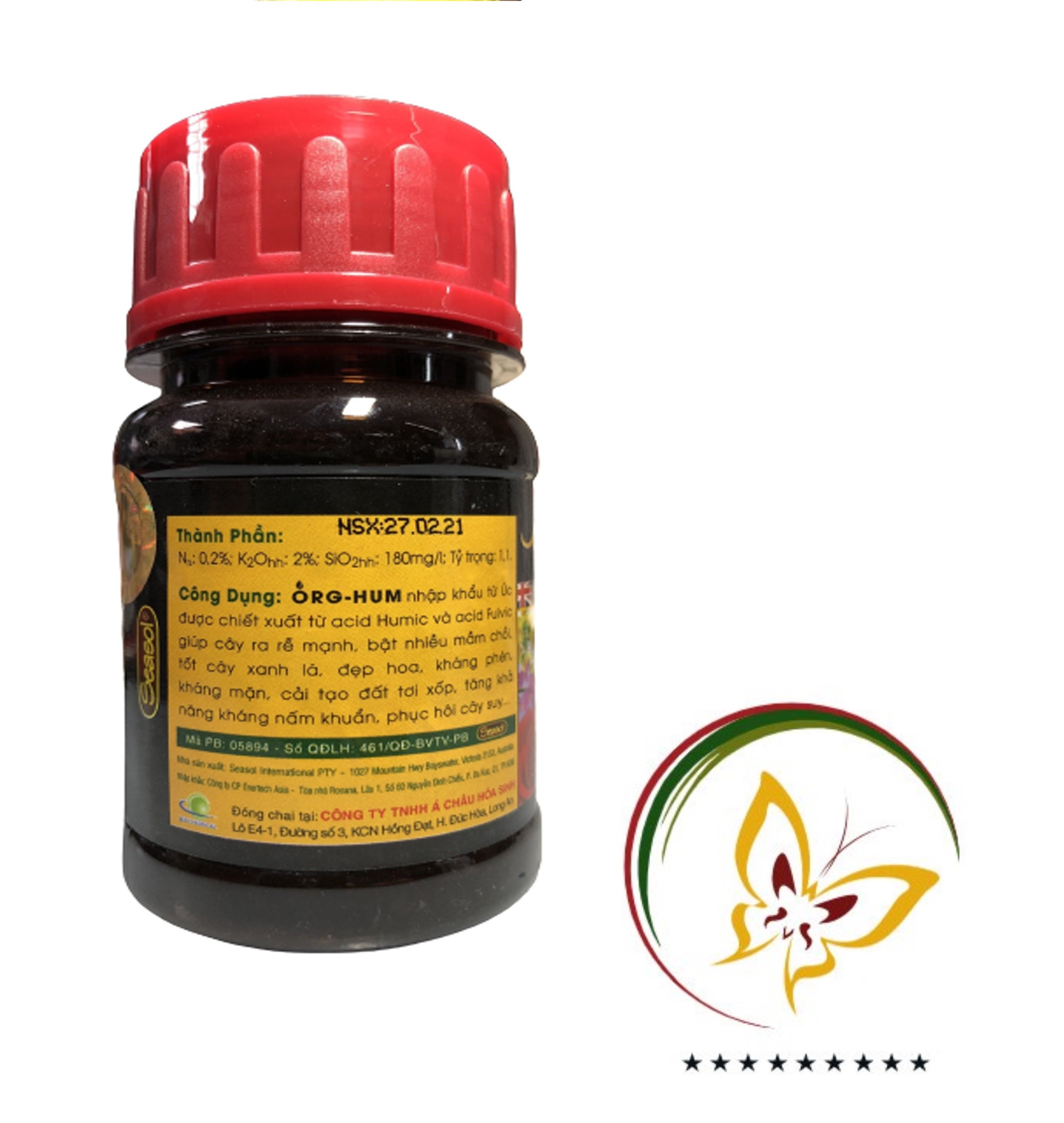 Phân Bón Lá Đa Trung Lượng Org-Hum - #443A# 100ml