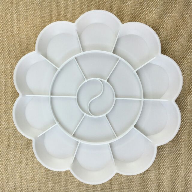 Khay Pha Màu Hoa Đào 18Cm