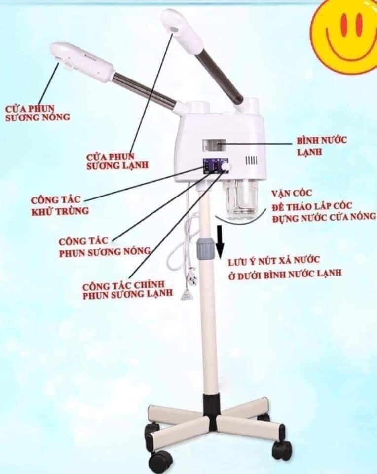 Máy Xông 2 Cần Nóng Lạnh