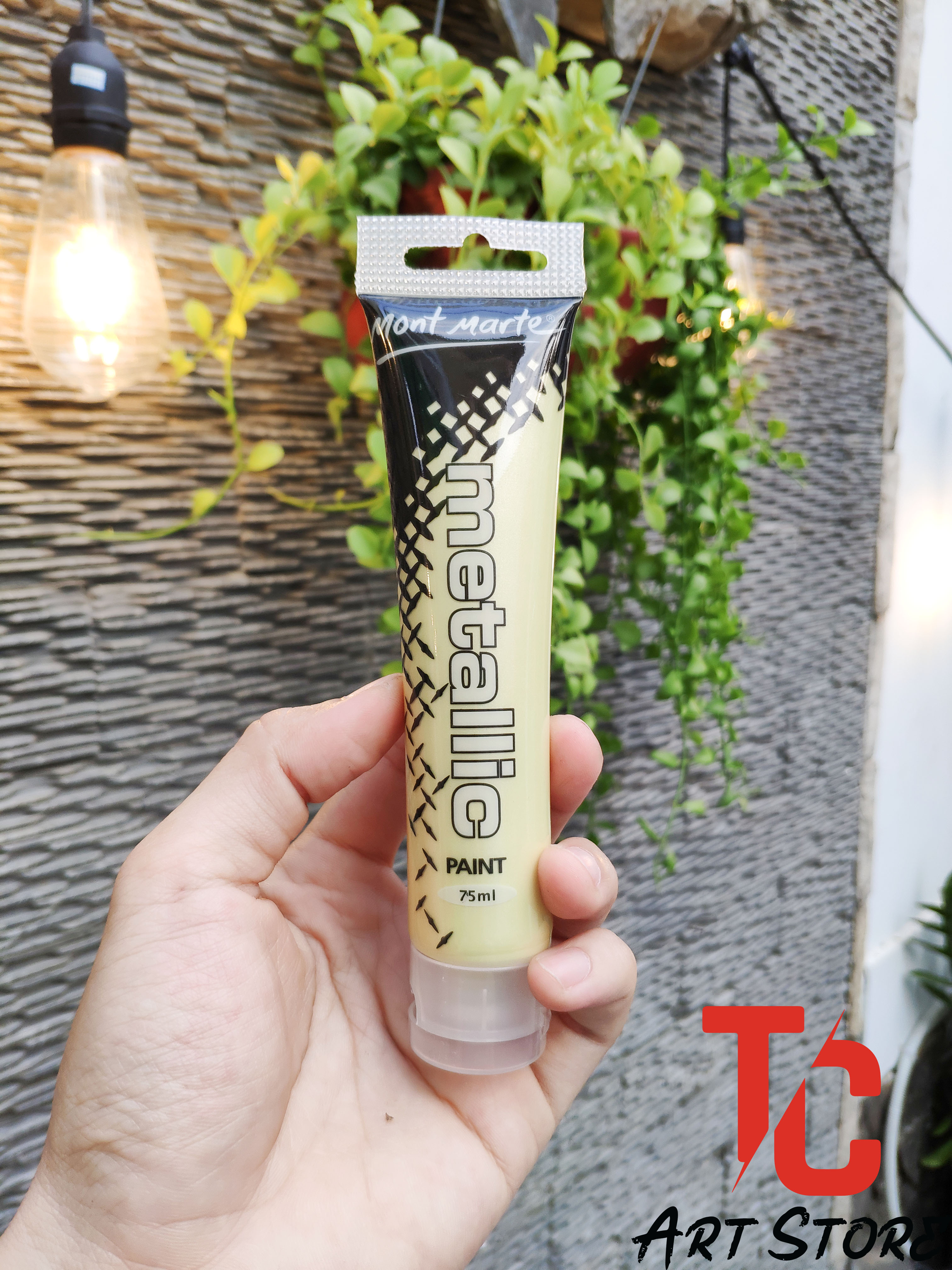 Màu nhũ  Acrylic Metallic cao cấp Mont Marte (Tuýp 75ml)