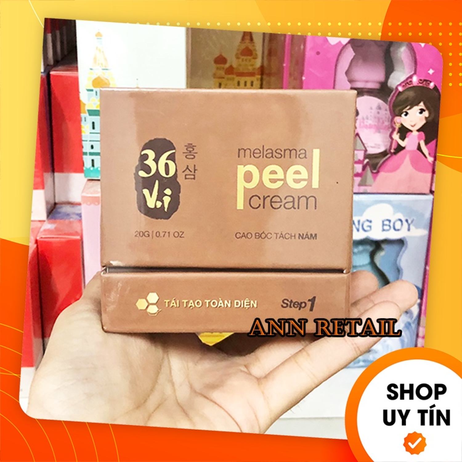 Peel da tảo sâm đông y 36 vị meea organic - cao bóc tách nám tái tạo da - 8938534672108