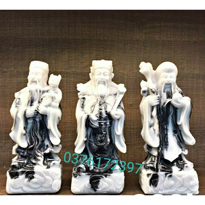Tượng Tam Đa Phúc Lộc Thọ đá đúc cao cấp