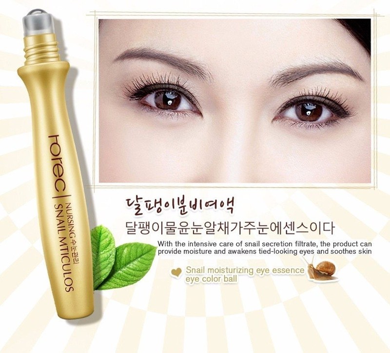 Thanh lăn mắt ốc sên rorec xóa thâm quầng mắt hiệu quả
