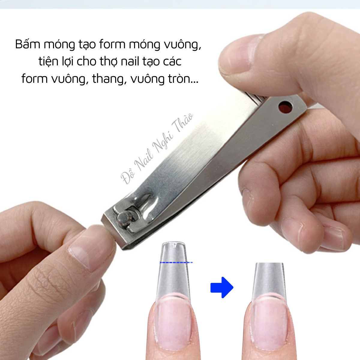 Bấm móng tay đầu phẳng JELIVA