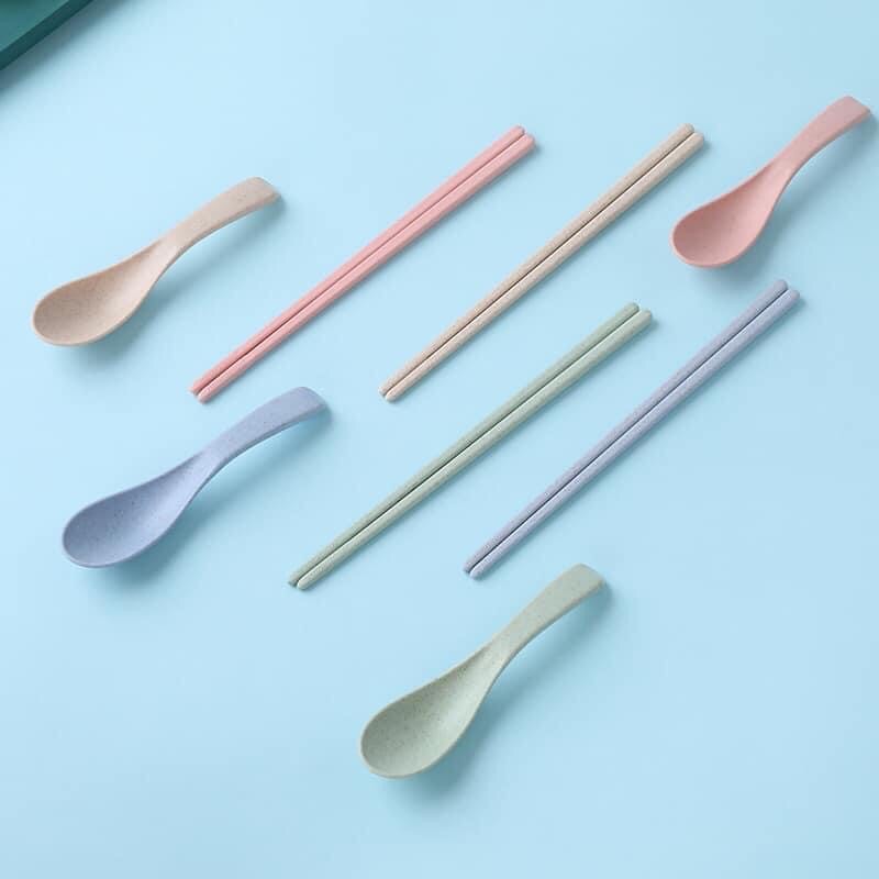 ĐŨA -THÌA LÚA MÀU PASTEL XINH