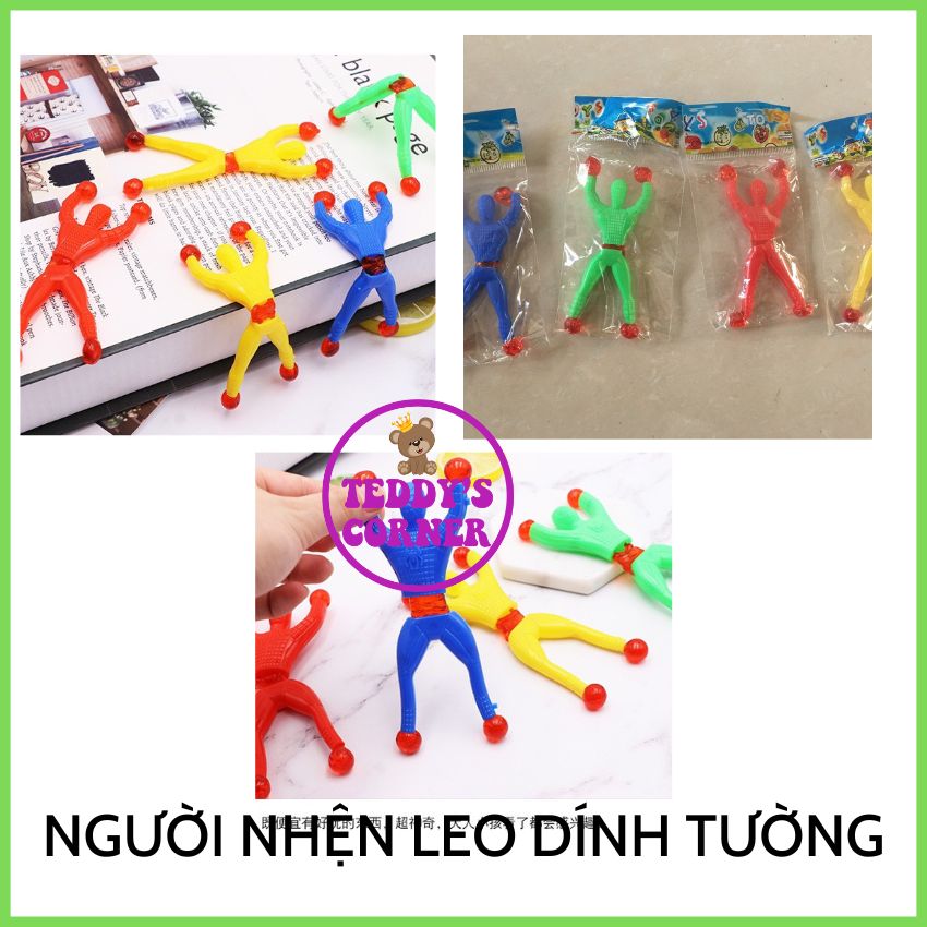 Đồ Chơi Người Nhện Lao Dính Tường  Độc Đáo Cho Bé