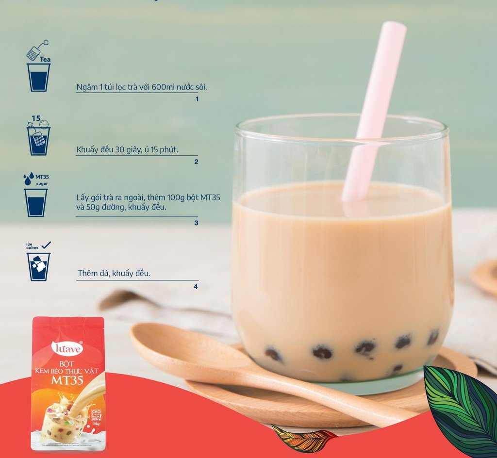 BỘT KEM BÉO THỰC VẬT MT35