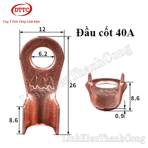 Đầu Cốt Đồng 30A 40A 60A 100A 150A 200A 300A