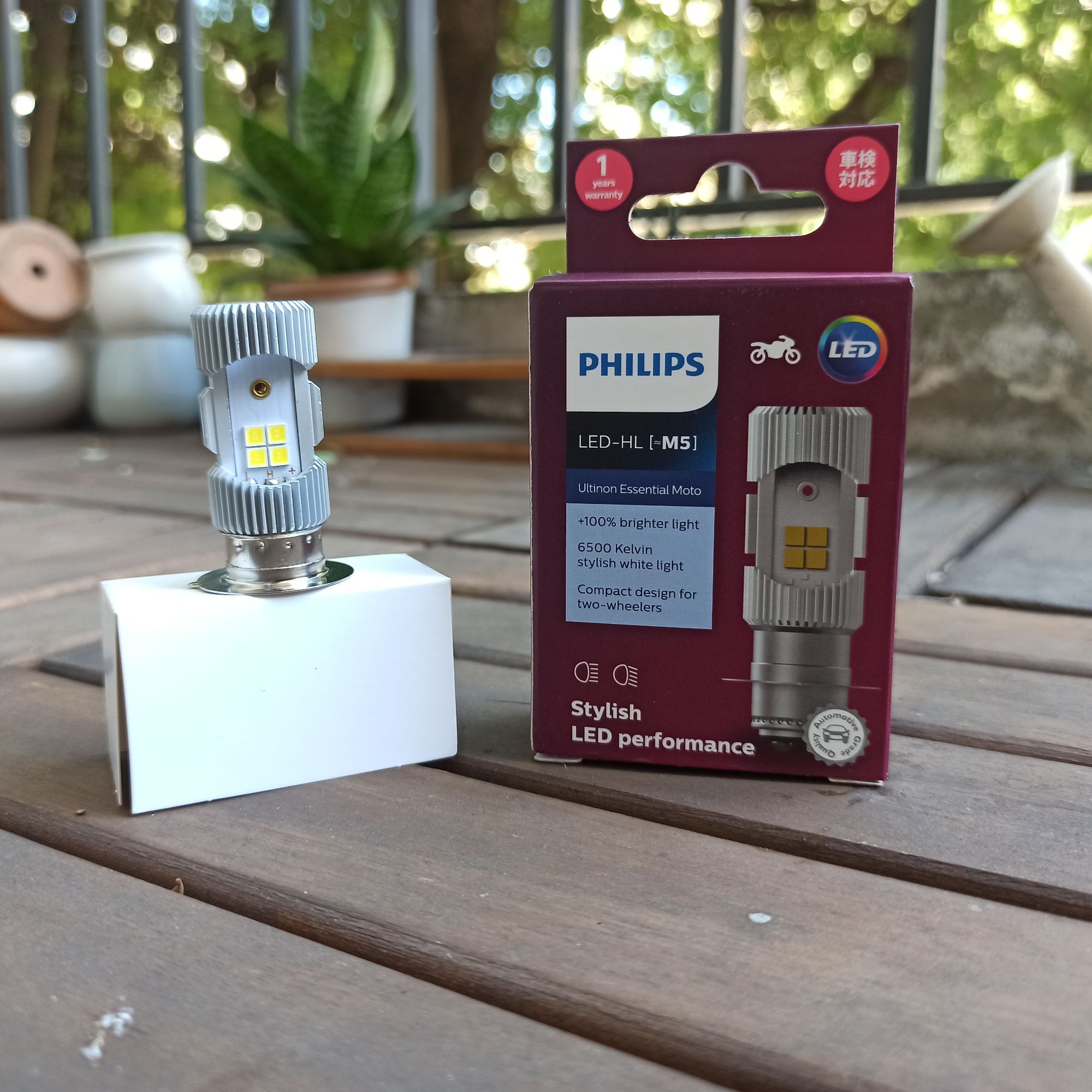 Đèn Pha LED Xe Máy Philips M5 Siêu Sáng