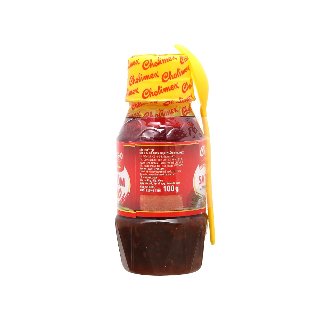 Date mới nhất - Cholimex Sa Tế Tôm XO hũ 100g