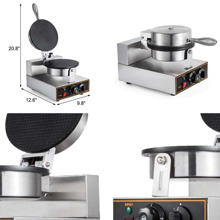 Máy Làm Vỏ Bánh Ốc Quế Công Nghiệp