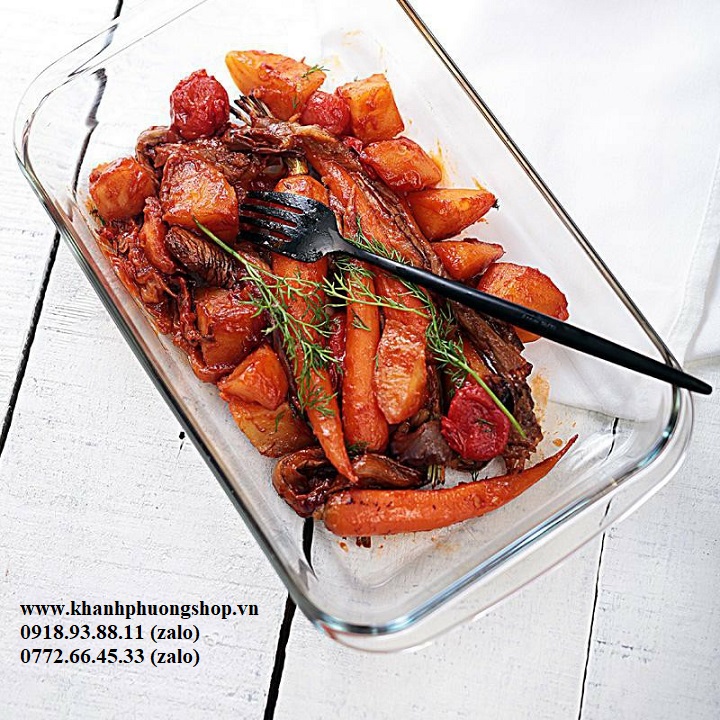 [HCM]khay thủy tinh chịu nhiệt - khay thủy tinh