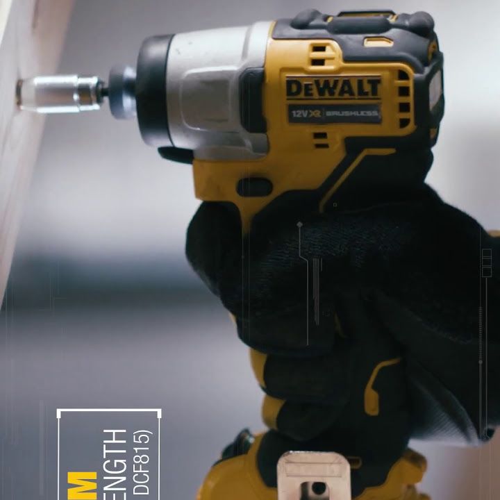 [HCM]Máy vặn vít 10.8/12V Max Brushless Dewalt DCF801 ( Body và Combo ) - Chính Hãng DCF801
