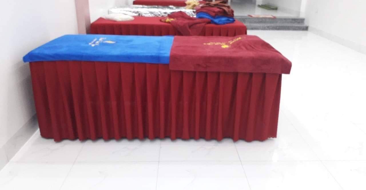 khăn trải giường spa kt 90x190