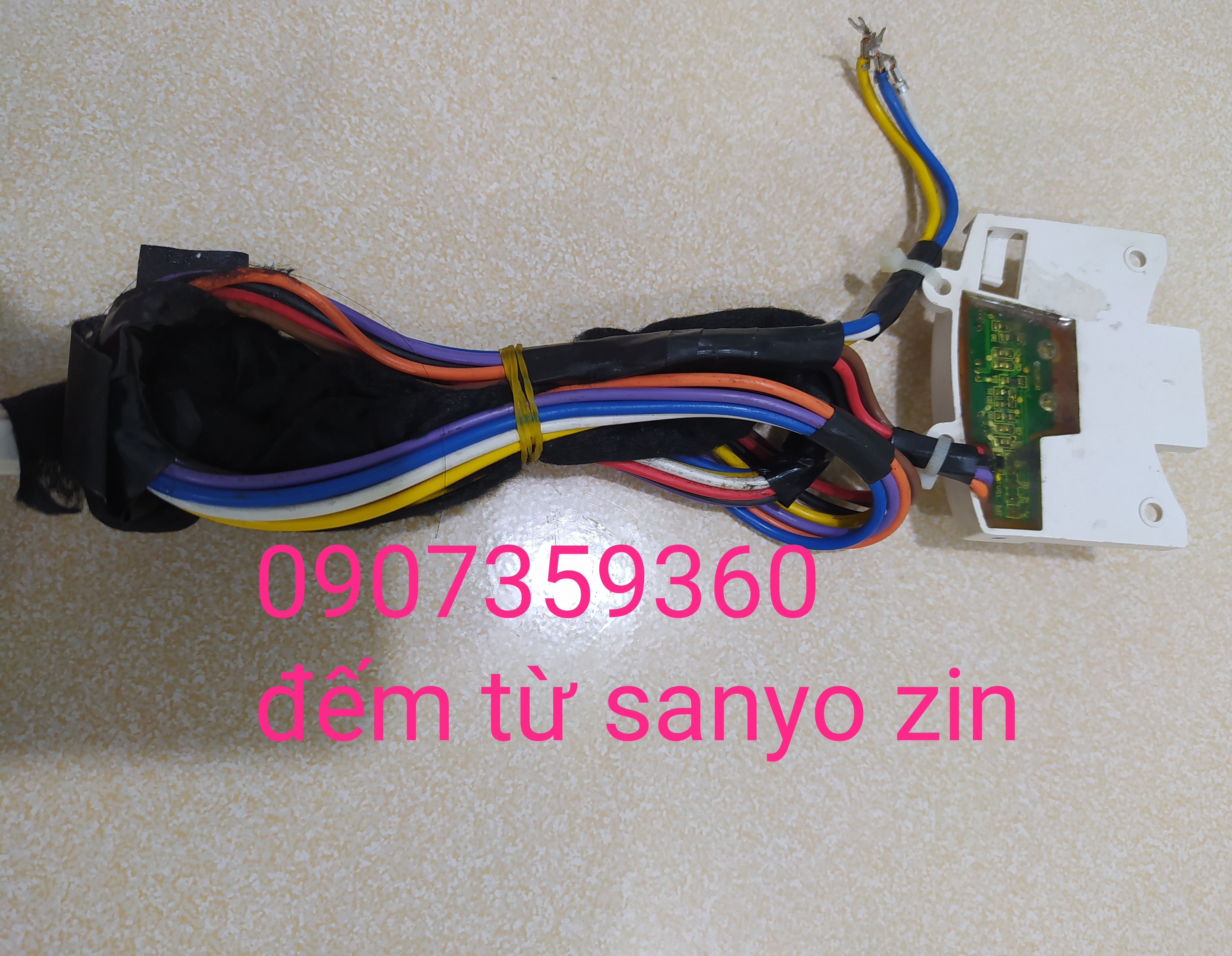 Đếm từ máy giặt sanyo zin