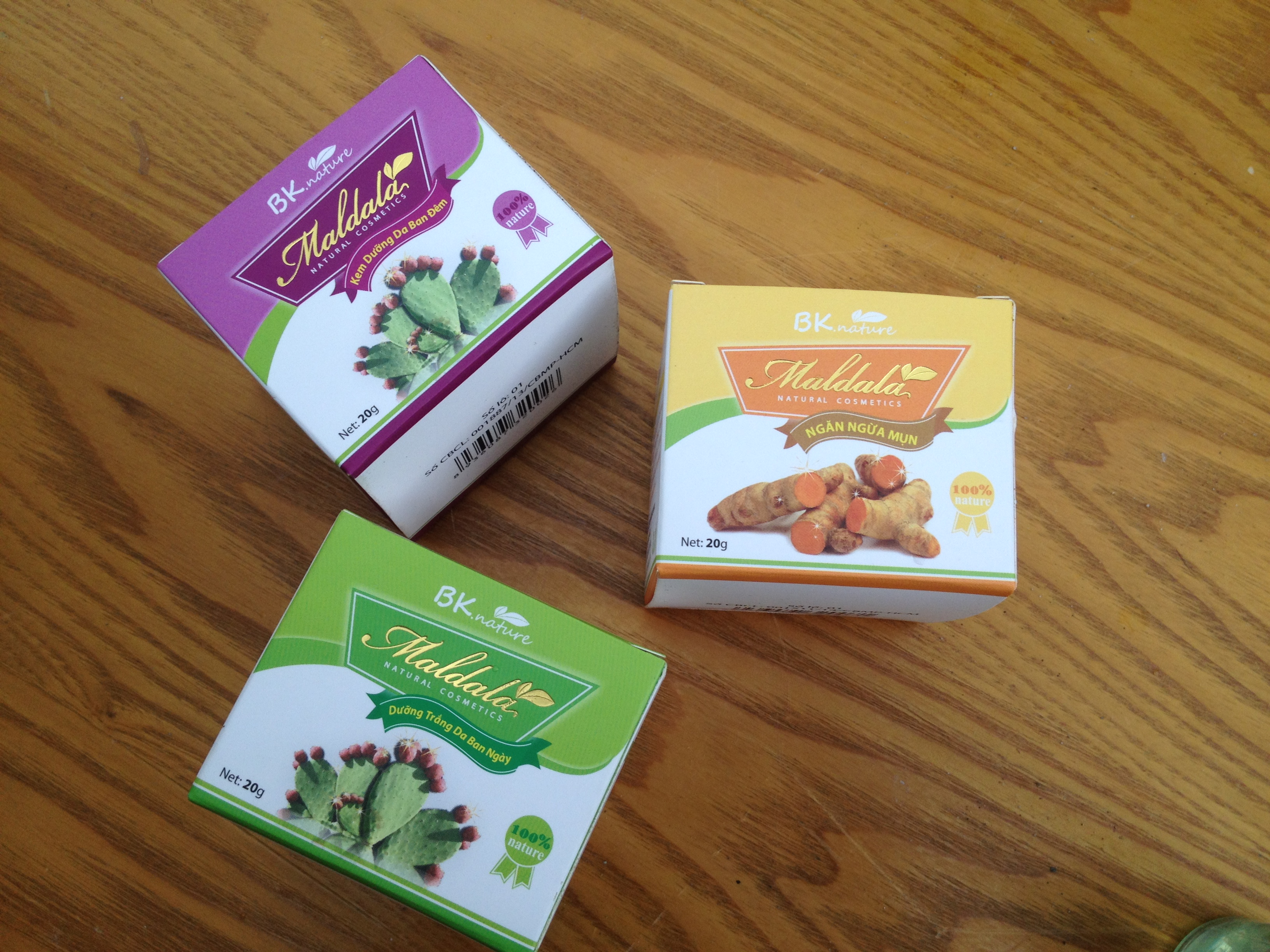 Kem dưỡng trắng da Maldala ban ngày 20g