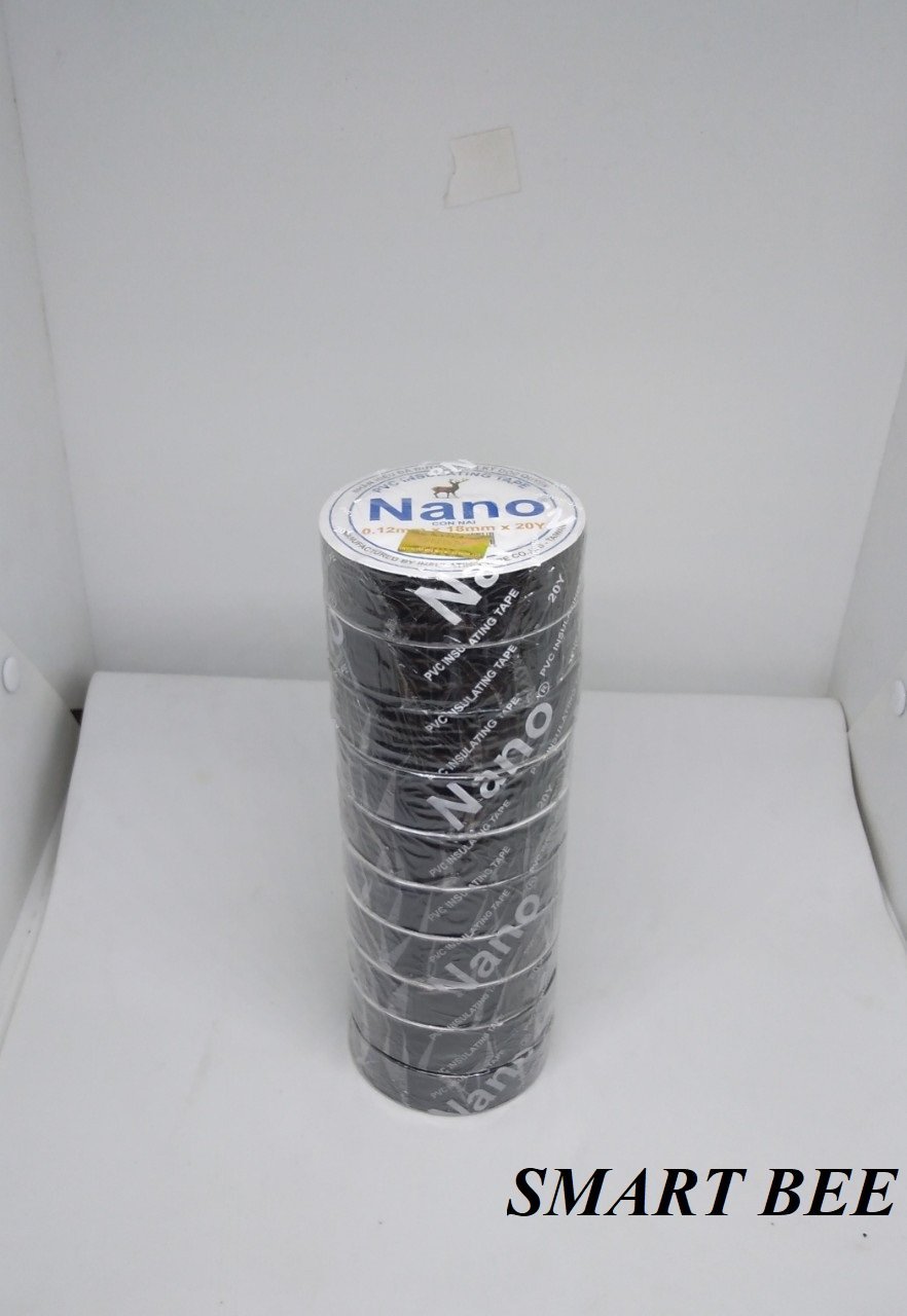 1 cây (10 cuộn) băng keo điện Nano 18mm 20yard