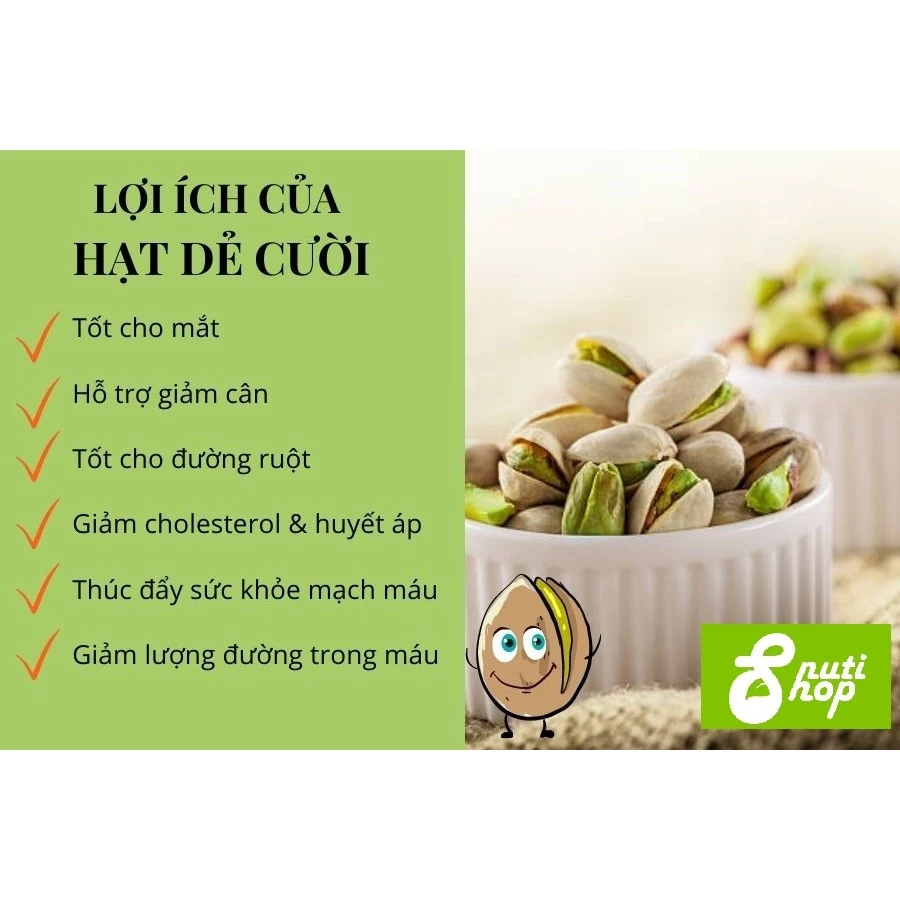 [CHUẨN LOẠI NGON] Hạt Dẻ Cười Úc Mourad's Chuẩn Nhập 100% Hàng Ngon Loại 1 KHÔNG TẨY (500g)
