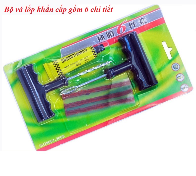 Bộ Vá Lốp Không Săm Chuyên Dụng HQ 3TI06-1  5 ruột.