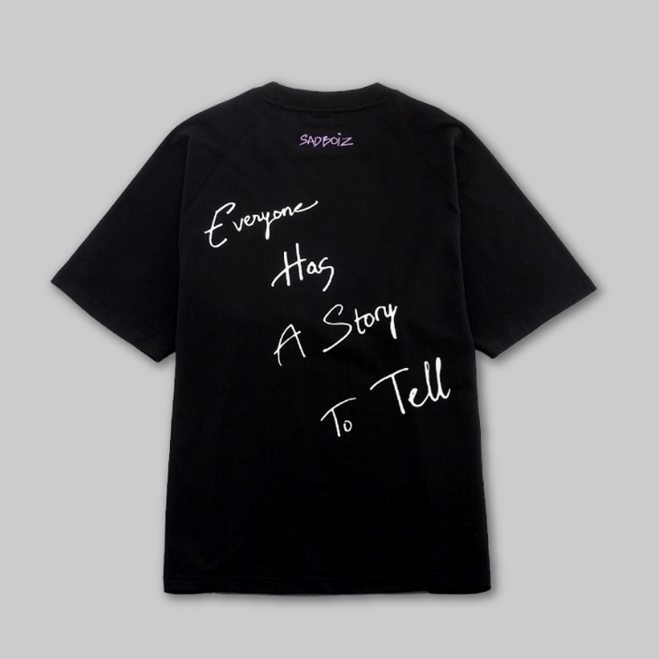 [Mã SKAMSALE8 giảm 10% đơn 200K] Áo thun SADBOIZ SAD STORY BLACK