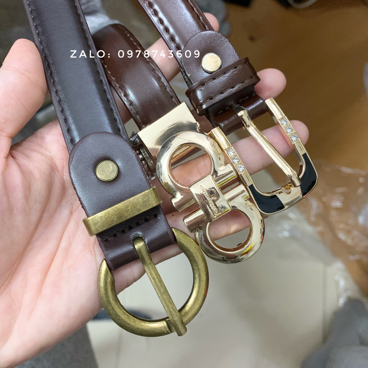 Thắt lưng nữ 2cm xinh xắn