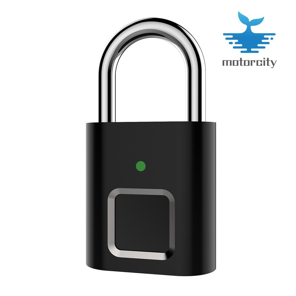 Anytek L34 Smart Fingerprint Padlock USB Rechargeable Door Suitcase Lock