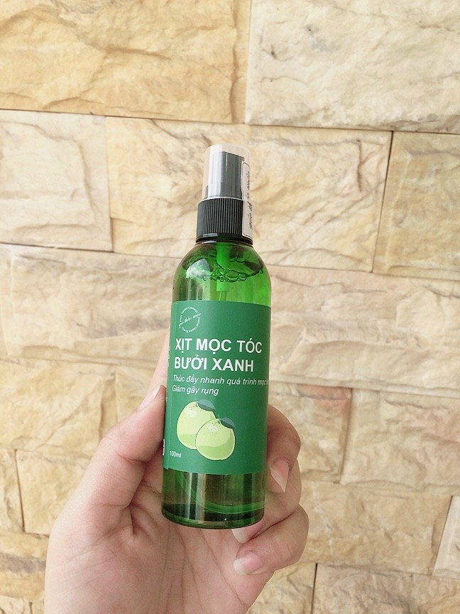 Xịt mọc tóc bưởi xanh