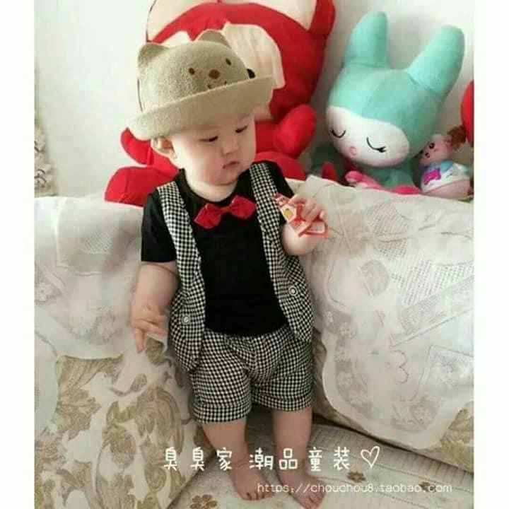 [HCM]đồ cho bé trai bộ công tử giả vest