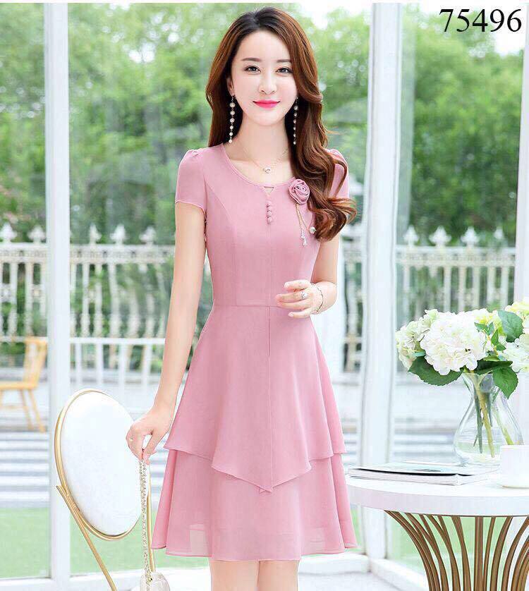 [HCM]ĐẦM XÒE VOAN DỰ TIỆC KÈM HOA DỄ THƯƠNG