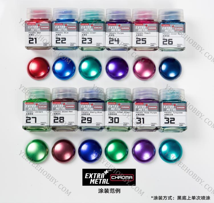 SƠN MÔ HÌNH JUMPWIND - EXTRA METAL EM21~EM32