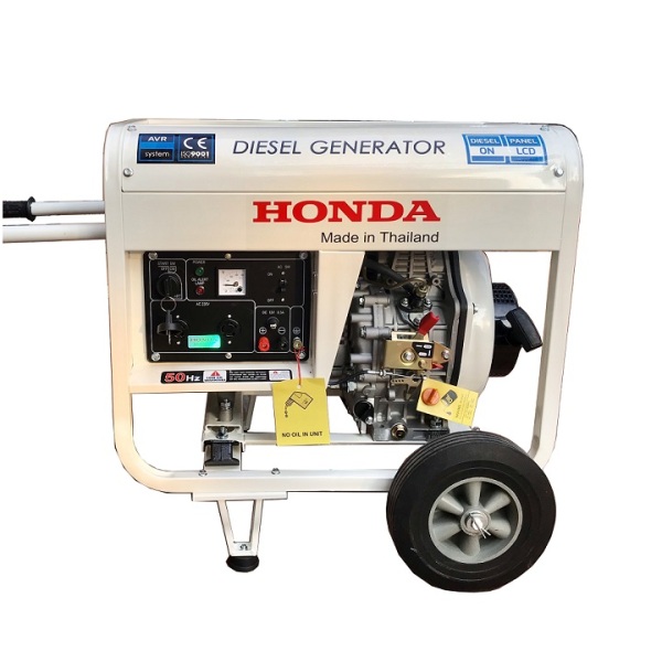 Máy Phát Điện Honda Chạy Dầu 5Kw HD6900E