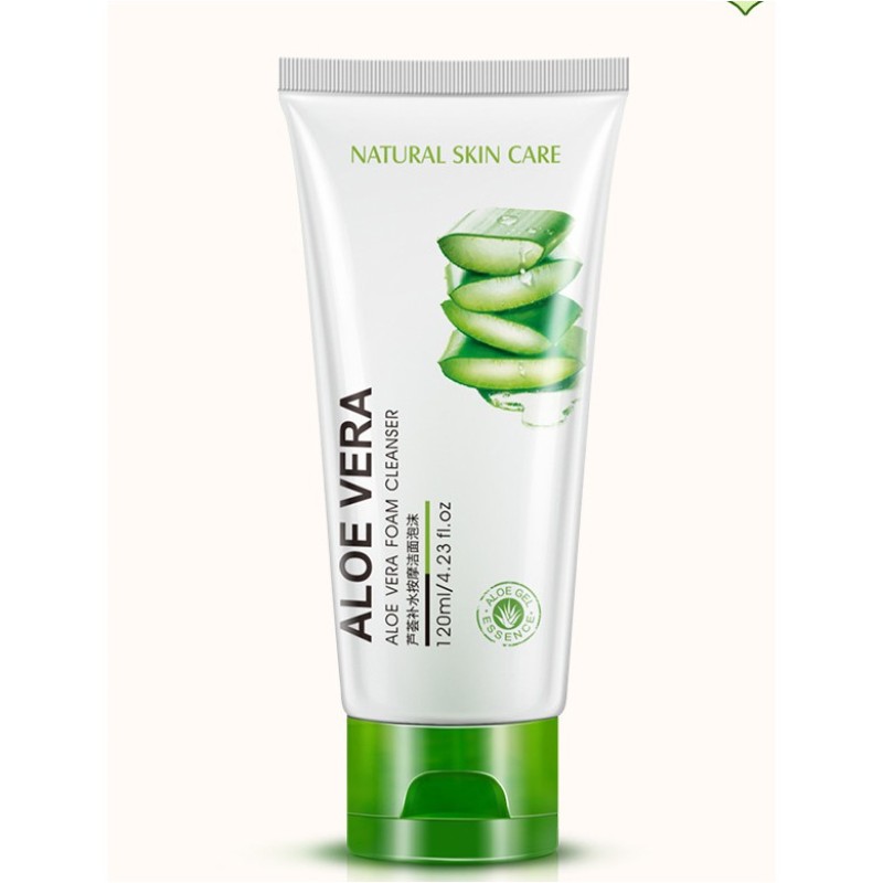 Sữa rửa mặt tinh chất lô hộ dịu nhẹ Aloe Vera - Làm sạch da mà không bị khô - SHTP018