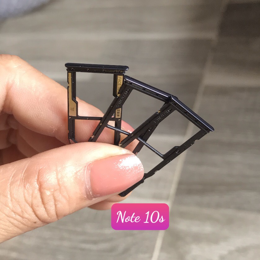 khay sim xiaomi Redmi Note 10/Note 10s lắp chung